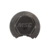 Step Drill Bit: 1/8" Min, 1/2" Max, 1/4" Shank Dia, High-Speed Steel, 13 Hole Sizes