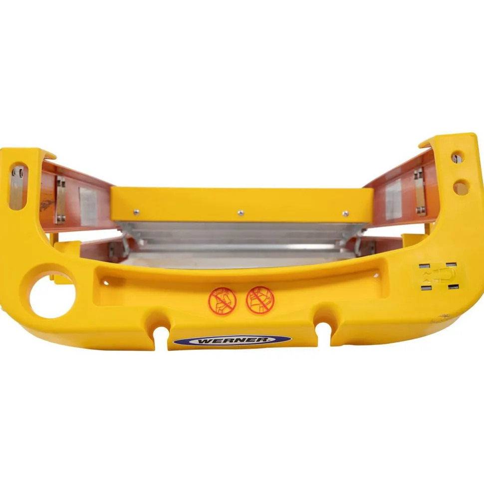 6 Step Fiberglass Foldable Step Ladder: Type IA 300 lb Capacity 8' Height