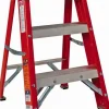 2 Step Fiberglass Step Ladder: Type IA