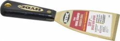 Stiff Brass Chisel Scraper