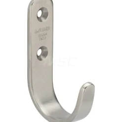 Storage Hook: 17.6 lb Load Capacity, 304 Stainless Steel