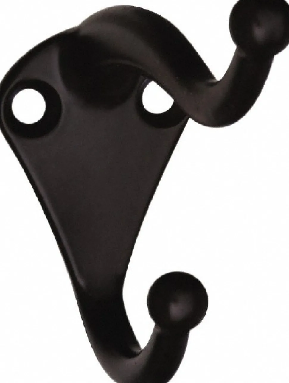Storage Hook: 2-3/4" Projection, 35 lb Load Capacity, Die Cast Zinc