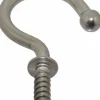 Storage Hook: Screw Mount, 1-19/32" Projection, 26 lb Load Capacity, Stainless Steel