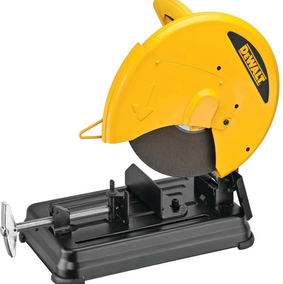Straight Chop & Cut-Off Saw: 14" Blade Dia, 1" Arbor Hole, 4 hp, 3,800 RPM