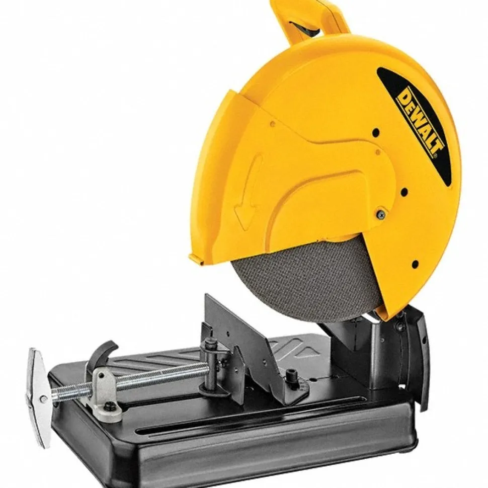 Straight Chop & Cut-Off Saw: 14" Blade Dia, 1" Arbor Hole, 4 hp, 3,800 RPM