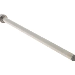 Straight Ejector Pin: 1/4" Pin Dia, 6" OAL, Steel