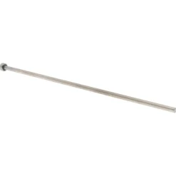 Straight Ejector Pin: 1/8" Pin Dia, 6" OAL, Steel