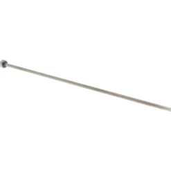 Straight Ejector Pin: 3/32" Pin Dia, 6" OAL, Steel