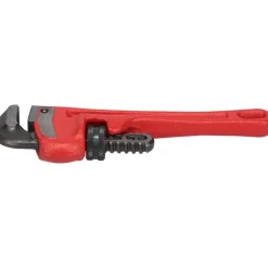 Straight Pipe Wrench: 3/4" Max, 6" OAL, Cast Iron