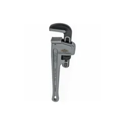Straight Pipe Wrench: 3/8 to 2-1/2", 18" OAL, Aluminum