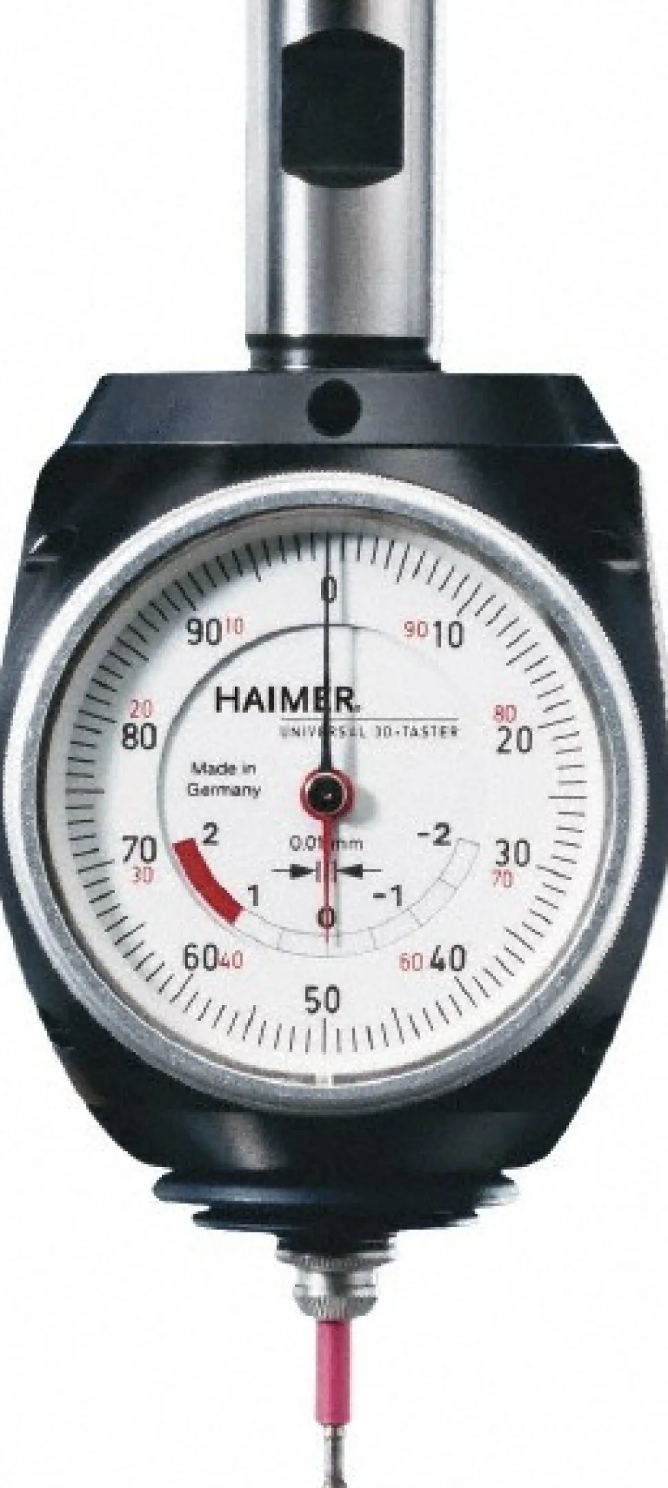 3/4" Straight Shank, 0.2" Point Dia, Dial Positioning Indicator
