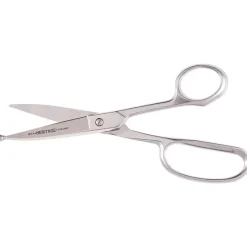 Straight Trimmer: 9-3/8" OAL, 2-15/16" Cut Length, Ball Point Tip, Hot Forged Stainless Steel