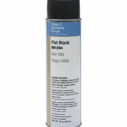 Striping Spray Paint: Black, Flat