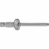 Structural with Locking Stem Blind Rivet: Size 64, Dome Head, Aluminum Body, Aluminum Mandrel