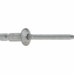 Structural with Locking Stem Blind Rivet: Size 64, Dome Head, Aluminum Body, Aluminum Mandrel