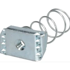 Strut Channel Regular Spring Nut: Use with Thomas & Betts - Channel Type A Only, 1/4" Bolt