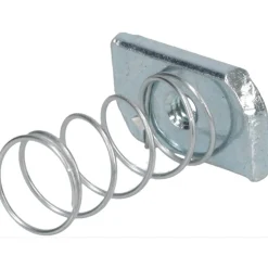 Strut Channel Regular Spring Nut: Use with Thomas & Betts - Channel Type A Only, 1/4