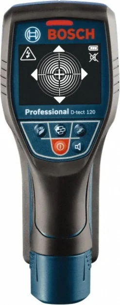 Stud Locators; Type: Scanner; Scan Depth (Inch): 4-3/4; Material Detection: Studs; Batteries Included: Yes; Number Of Batteries: 4; Overall Height: 3.25 in; Overall Width: 4.25 in; Overall Depth: 8.25 in; Features: Can Detect in Any Direction; Never Requires Calibration