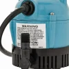Submersible Pump: 1.1 Amp Rating