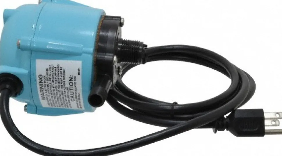 Submersible Pump: 1.1 Amp Rating