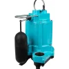 Sump Sewage & Effluent Pump: Integral Diaphragm, 5A, 115V
