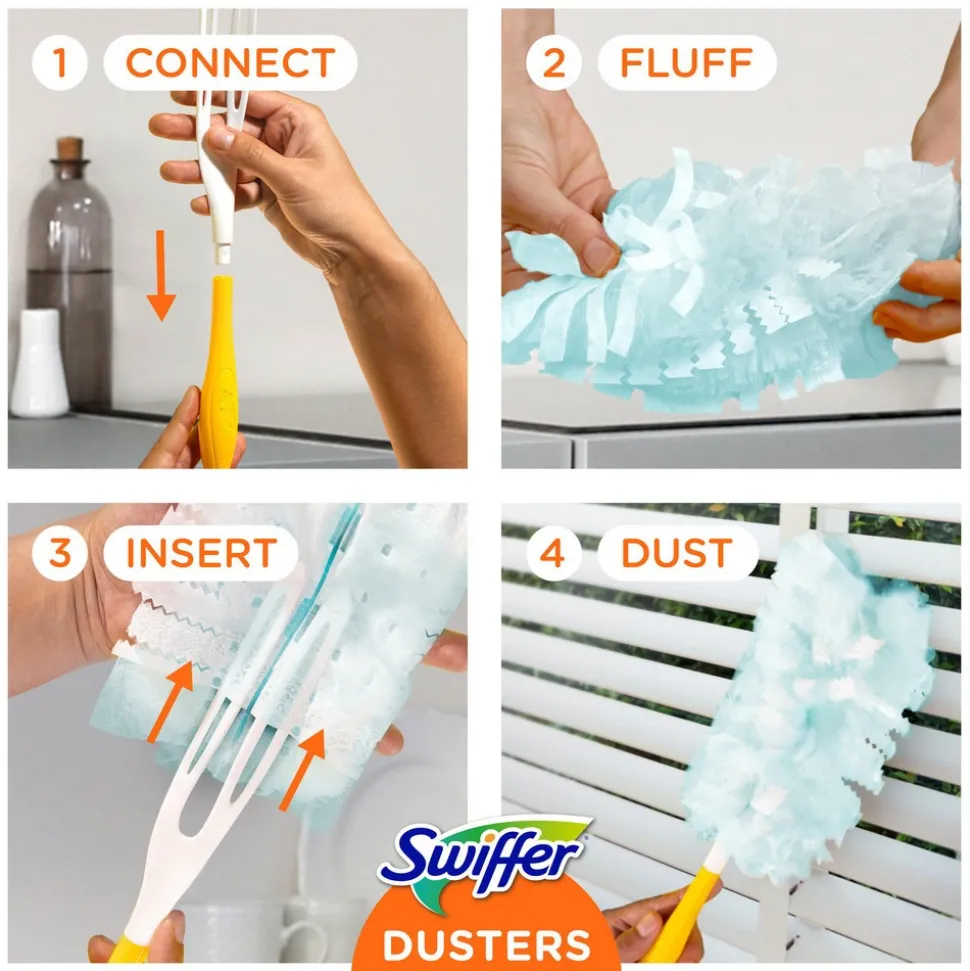 Swiffer Dusters 180 Multi-Surface Duster Refills, 10 Count, 4/Case