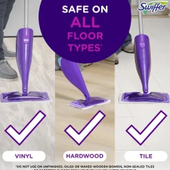 Swiffer WetJet Mopping Pad Refill, 24 Count, 4/Case
