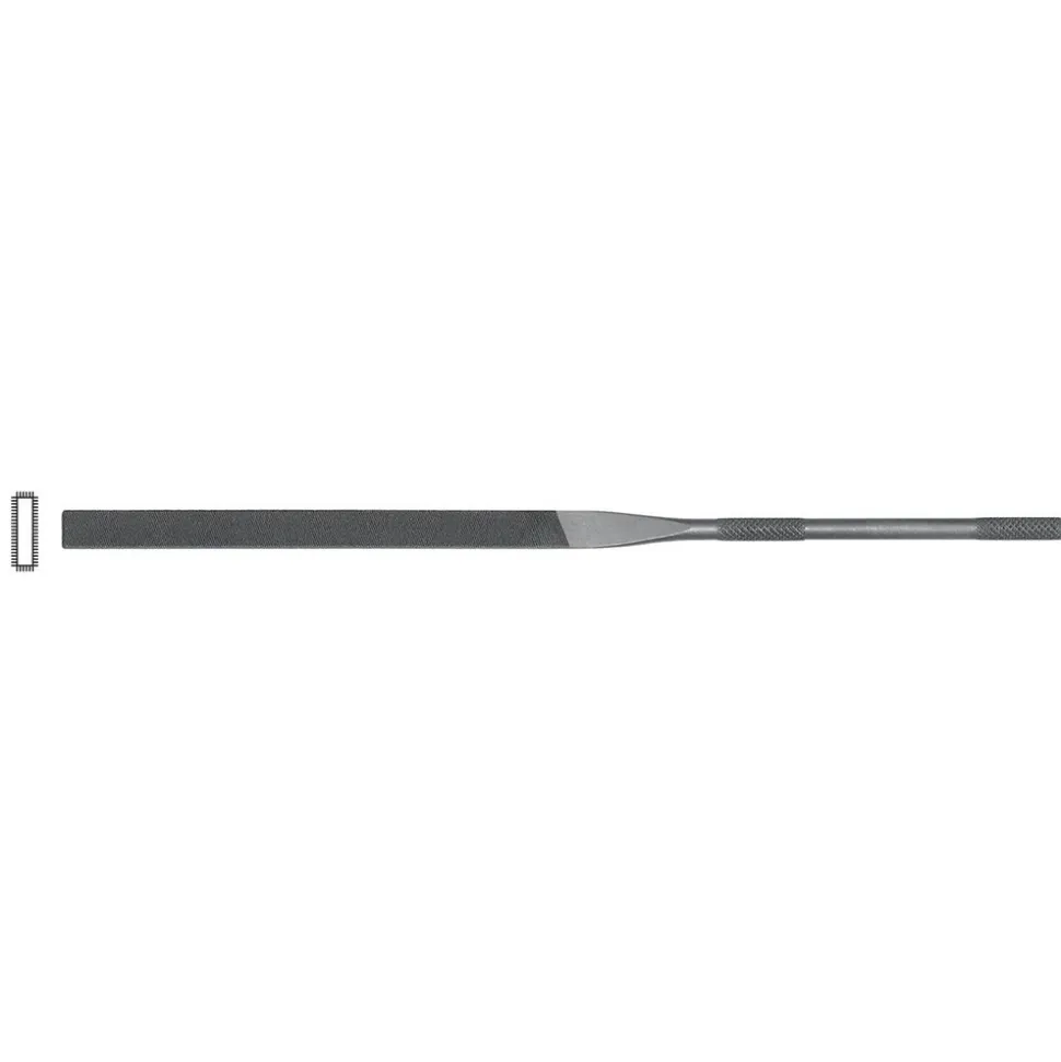 Swiss-Pattern File: 6-1/4" OAL, Cut 2, Equalling