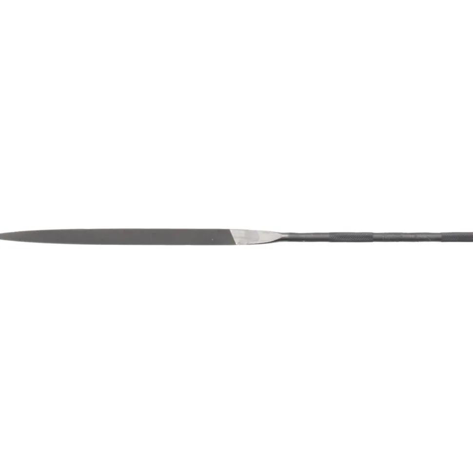 Swiss-Pattern File: 6-1/4" OAL, Cut 2, Half Round