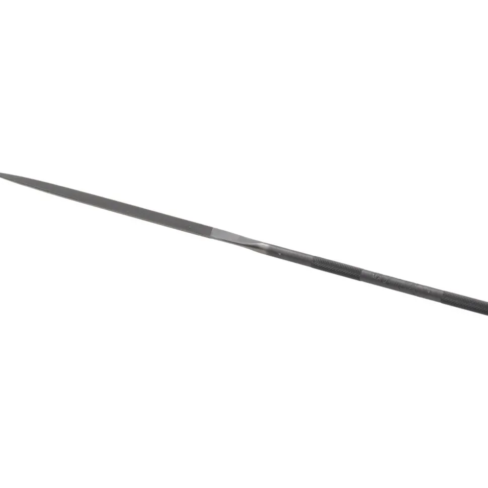 Swiss-Pattern File: 6-1/4" OAL, Cut 2, Half Round