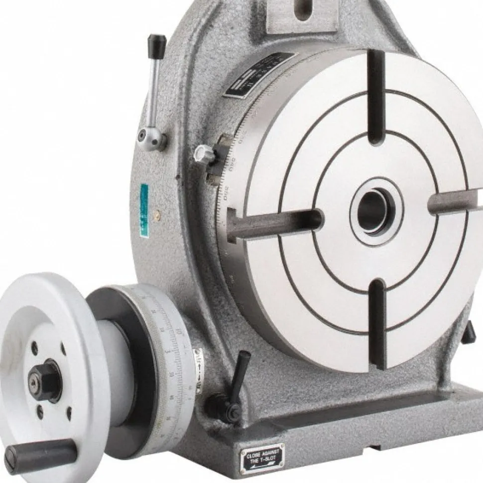 8" Table Dia, Horizontal & Vertical Rotary Machining Table