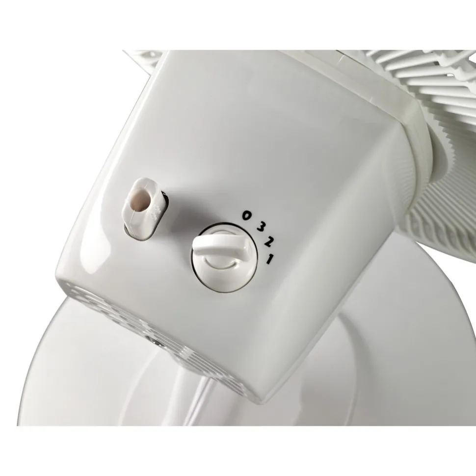 Table Fans: Fan Diameter: 12 in; Number Of Blades: 3; Number Of Speeds: 3