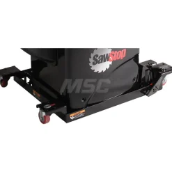 Table Saw Accessories: Product Type: Mobile Base; Machine Compatibility: PCS; Additional Information: Four 360° casters allow the saw to easily move in any direction, Hydraulic piston assist lift, High performance full ball bearing casters, Three quick pumps of the foot petal raises the saw