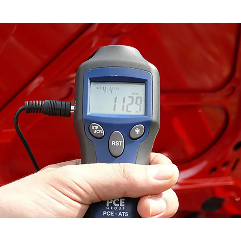 Tachometers; Tachometer Type: Digital Display; Contact; Minimum Measurement (RPM): 100 rpm; Maximum Measurement (RPM): 20000 rpm; Minimum Target Distance: 0 mm; Maximum Target Distance: 0 mm; Accuracy (%): 10 rpm; Minimum Resolution (RPM): 1 rpm; Maximum Resolution (RPM): 1 rpm