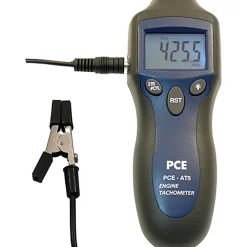 Tachometers; Tachometer Type: Digital Display; Contact; Minimum Measurement (RPM): 100 rpm; Maximum Measurement (RPM): 20000 rpm; Minimum Target Distance: 0 mm; Maximum Target Distance: 0 mm; Accuracy (%): 10 rpm; Minimum Resolution (RPM): 1 rpm; Maximum Resolution (RPM): 1 rpm