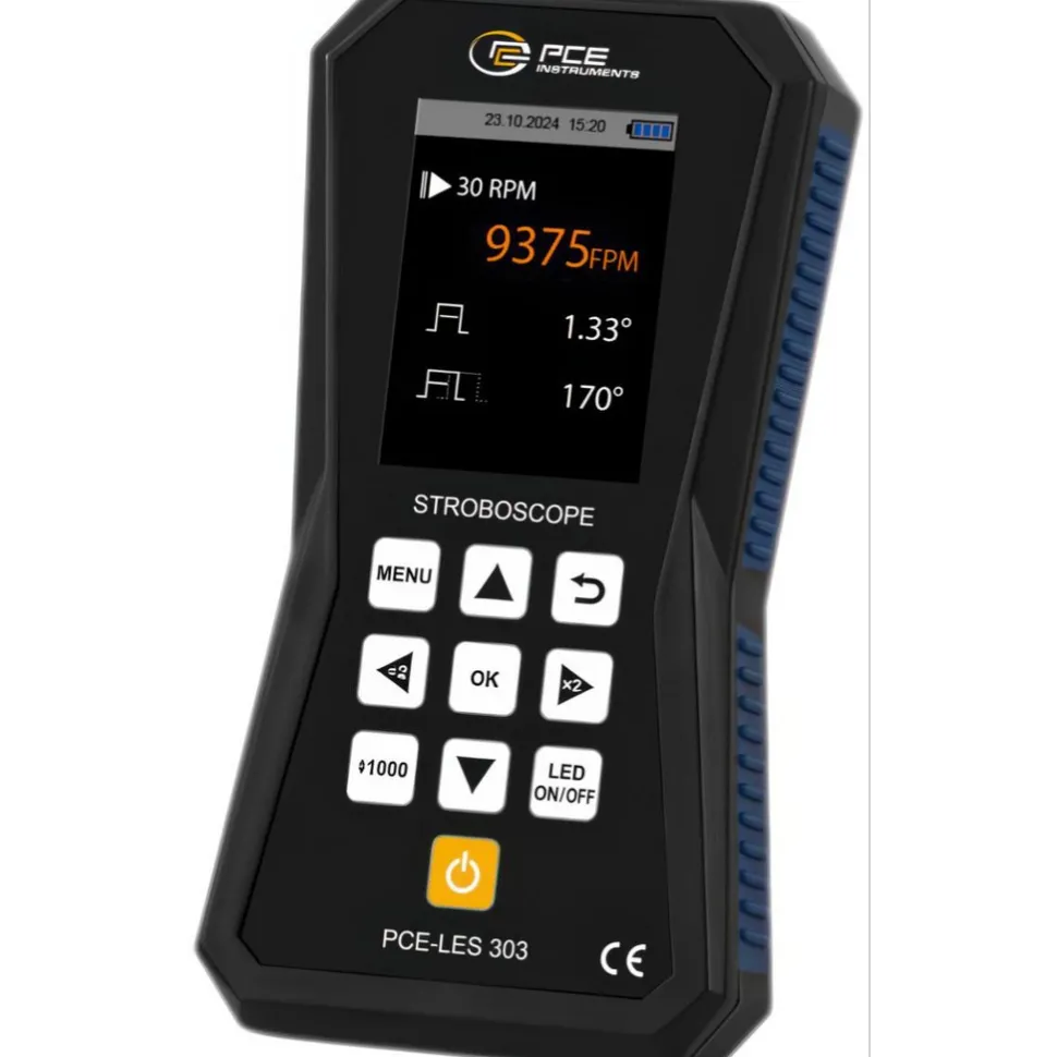 Tachometers: Tachometer Type: Non-Contact; Accuracy: ±0.003% of Reading or ±1 LSD; Display Type: LCD; Minimum Measurement: 60 fpm