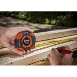 Tape Measure: 26' Long, 1" Width, Yellow Blade