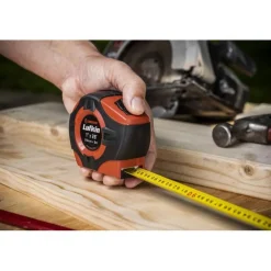 Tape Measure: 26' Long, 1" Width, Yellow Blade