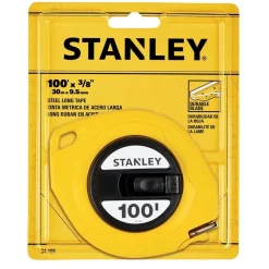 Tape Measure: 100' Long, 3/8