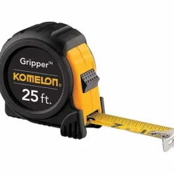 Tape Measure: 25' Long, 1" Width, Yellow Blade