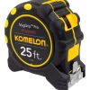 Tape Measure: 25' Long, 1" Width, Yellow Blade