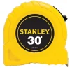 Tape Measure: 30' Long, 1" Width, Yellow Blade