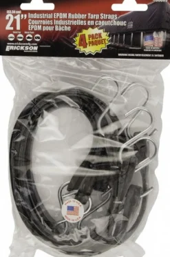 Tarp Strap Tie Down: S Hook, Non-Load Rated