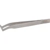 4.25" Tecknik Tweezers: Style 6, Stainless Steel, Anti-Magnetic, Anti-Acid