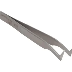 4.25" Tecknik Tweezers: Style 6, Stainless Steel, Anti-Magnetic, Anti-Acid