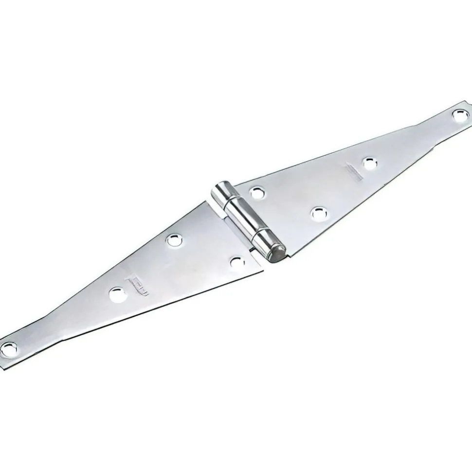 Tee & Strap Hinges: Finish/Coating: Zinc; Hinge Material: Steel; Range Of Motion: 180