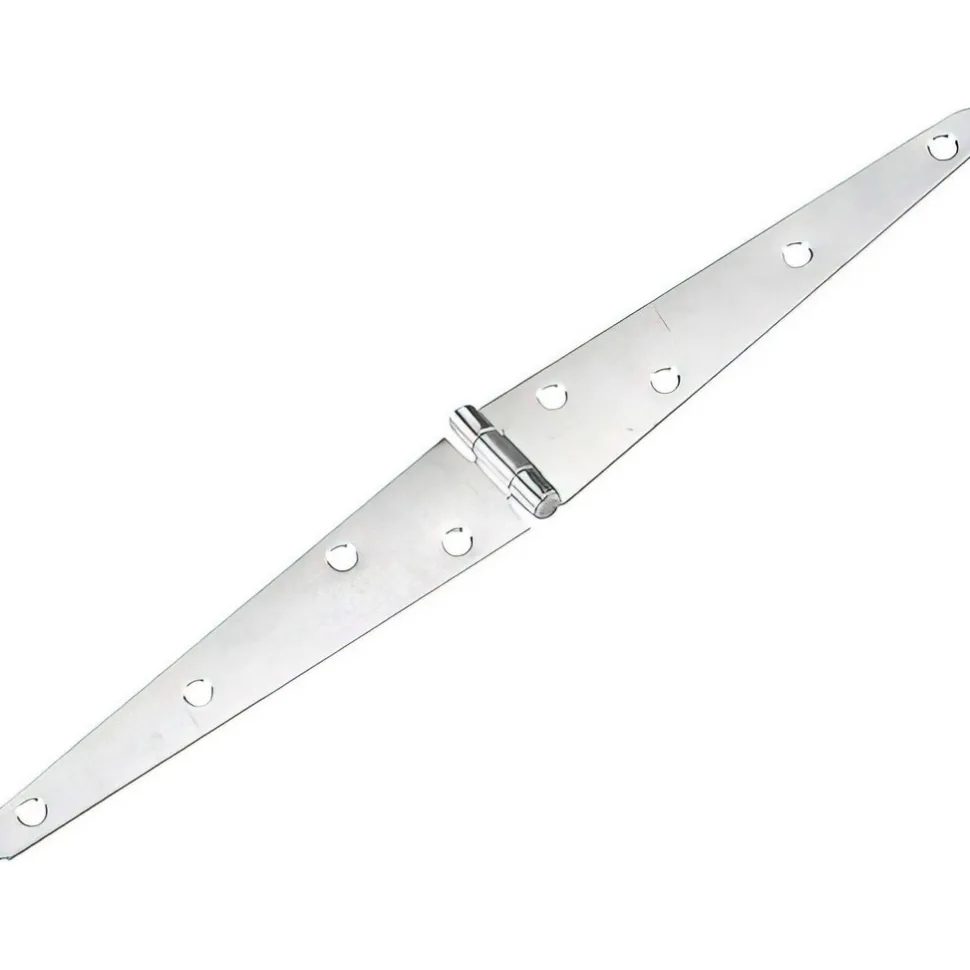 Tee & Strap Hinges: Finish/Coating: Zinc; Hinge Material: Steel; Range Of Motion: 180