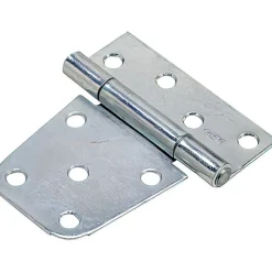 Tee & Strap Hinges: Finish/Coating: Zinc; Hinge Material: Steel; Range Of Motion: 180