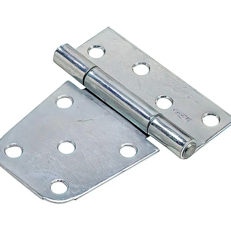 Tee & Strap Hinges: Finish/Coating: Zinc; Hinge Material: Steel; Range Of Motion: 180