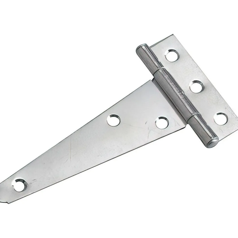Tee & Strap Hinges: Finish/Coating: Zinc; Hinge Material: Steel; Range Of Motion: 180